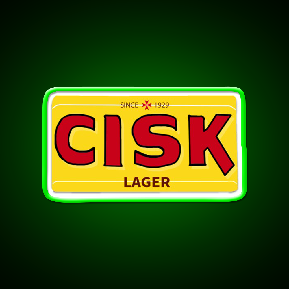 Cisk Maltese Beer Bar Decor Led Neon Sign Rgb Color - LED neon sign view 8