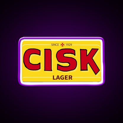 Cisk Maltese Beer Bar Decor Led Neon Sign Rgb Color - LED neon sign view 9