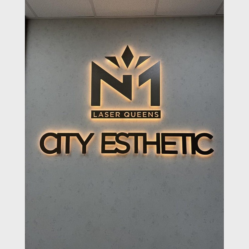 City Esthetic 3D Backlit Channel Letters Led Light Sign - Shineneon