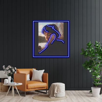 Clairo Sling Album Artwork Business Led Sign - LED neon sign view 5
