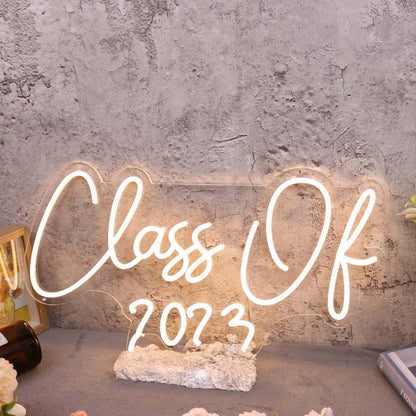 Class Of 2023 Yellow Led Neon Sign - Shineneon