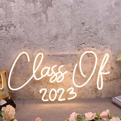 Class Of 2023 Yellow Led Neon Sign - Shineneon