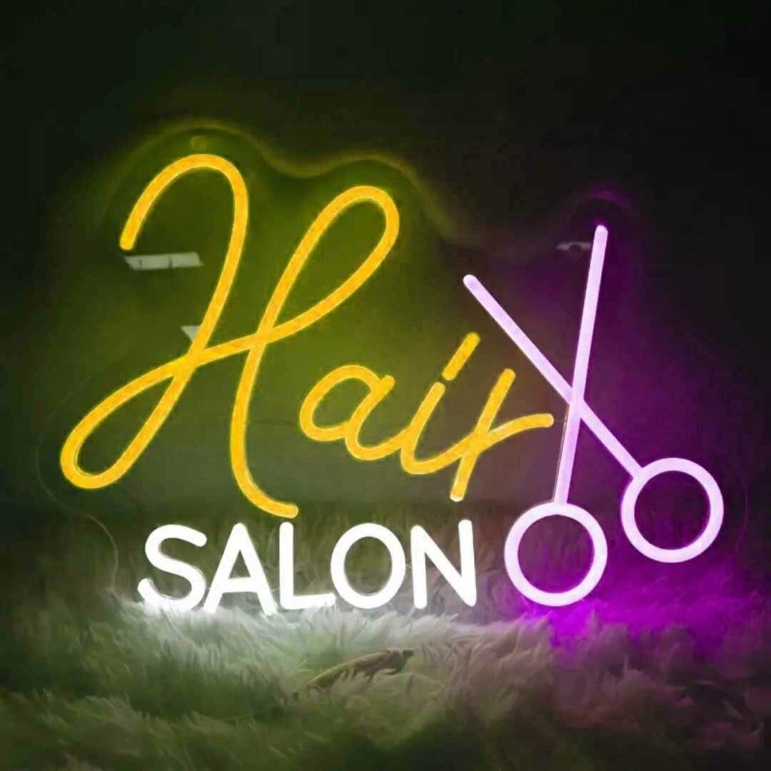 Classic Barbershop Scissors Neon Sign | Shineneon