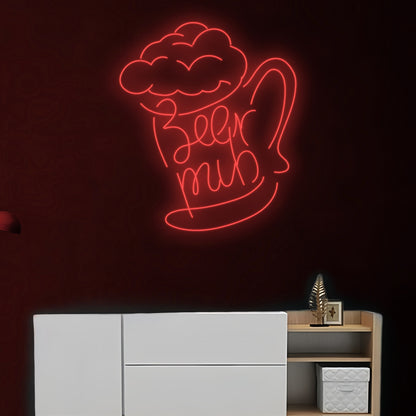 Classic Beer Mug Neon Light | Shineneon