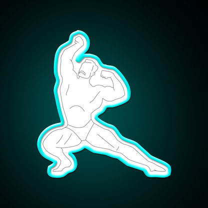 Classic Bodybuilding Chris Bumstead Gym Fitness Led Neon Sign Rgb Color