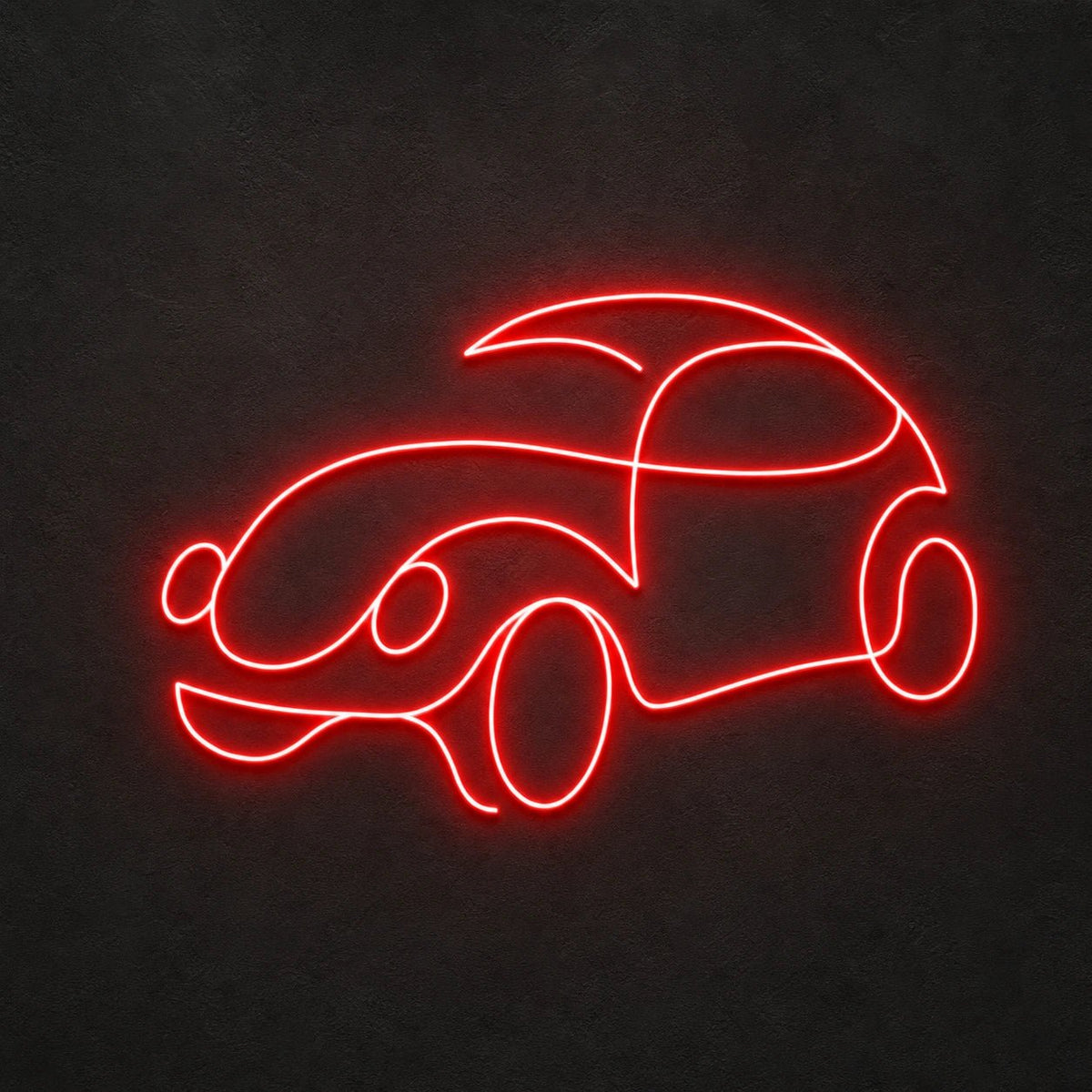 Classic Car Outline LED Neon Sign Man Cave Neon Sign - Shineneon
