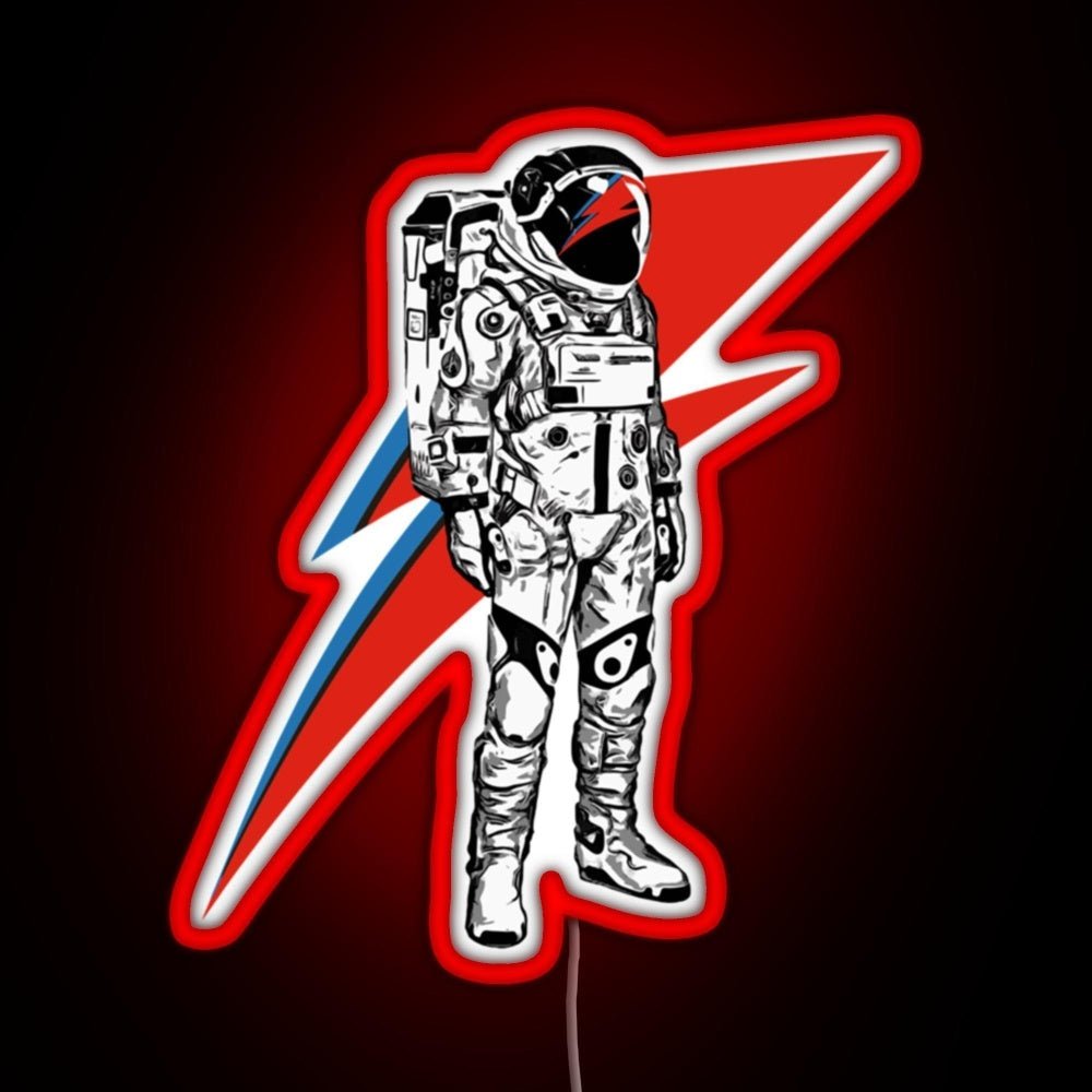 Classic David Theres A Atarman Gift Rgb Led Neon Sign Pop Wall Art - Shineneon