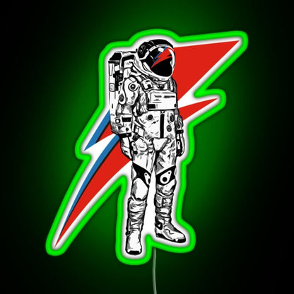 Classic David Theres A Atarman Gift Rgb Led Neon Sign Pop Wall Art - Shineneon