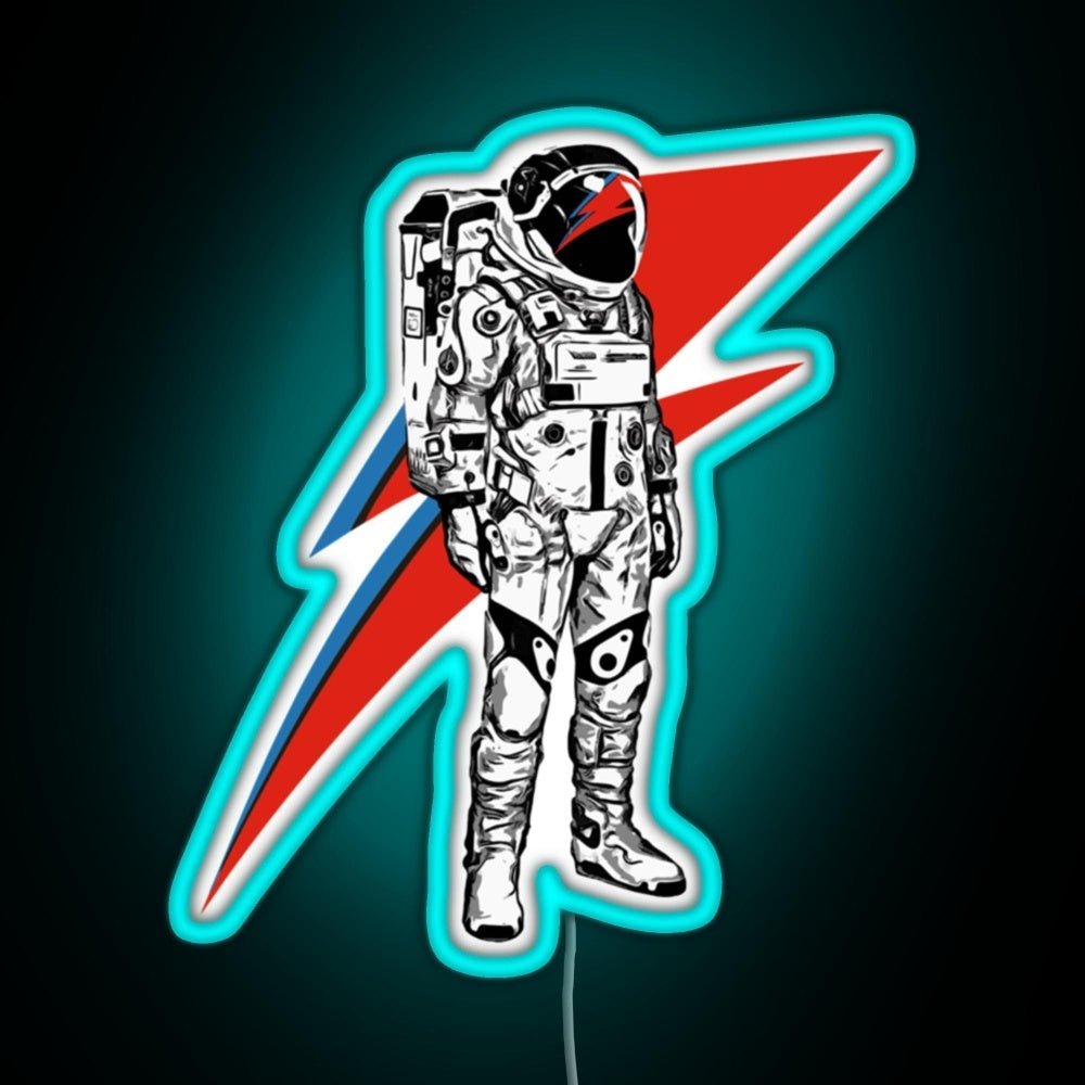 Classic David Theres A Atarman Gift Rgb Led Neon Sign Pop Wall Art - Shineneon