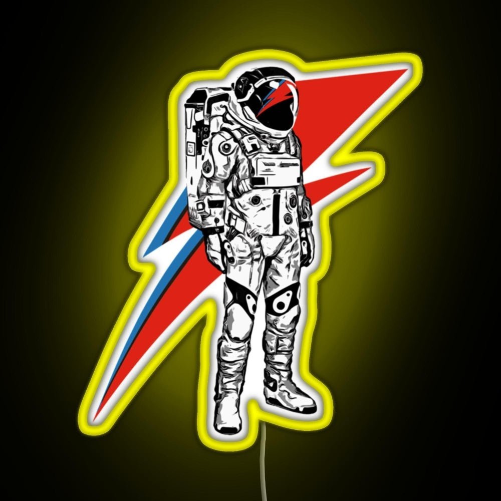 Classic David Theres A Atarman Gift Rgb Led Neon Sign Pop Wall Art - Shineneon