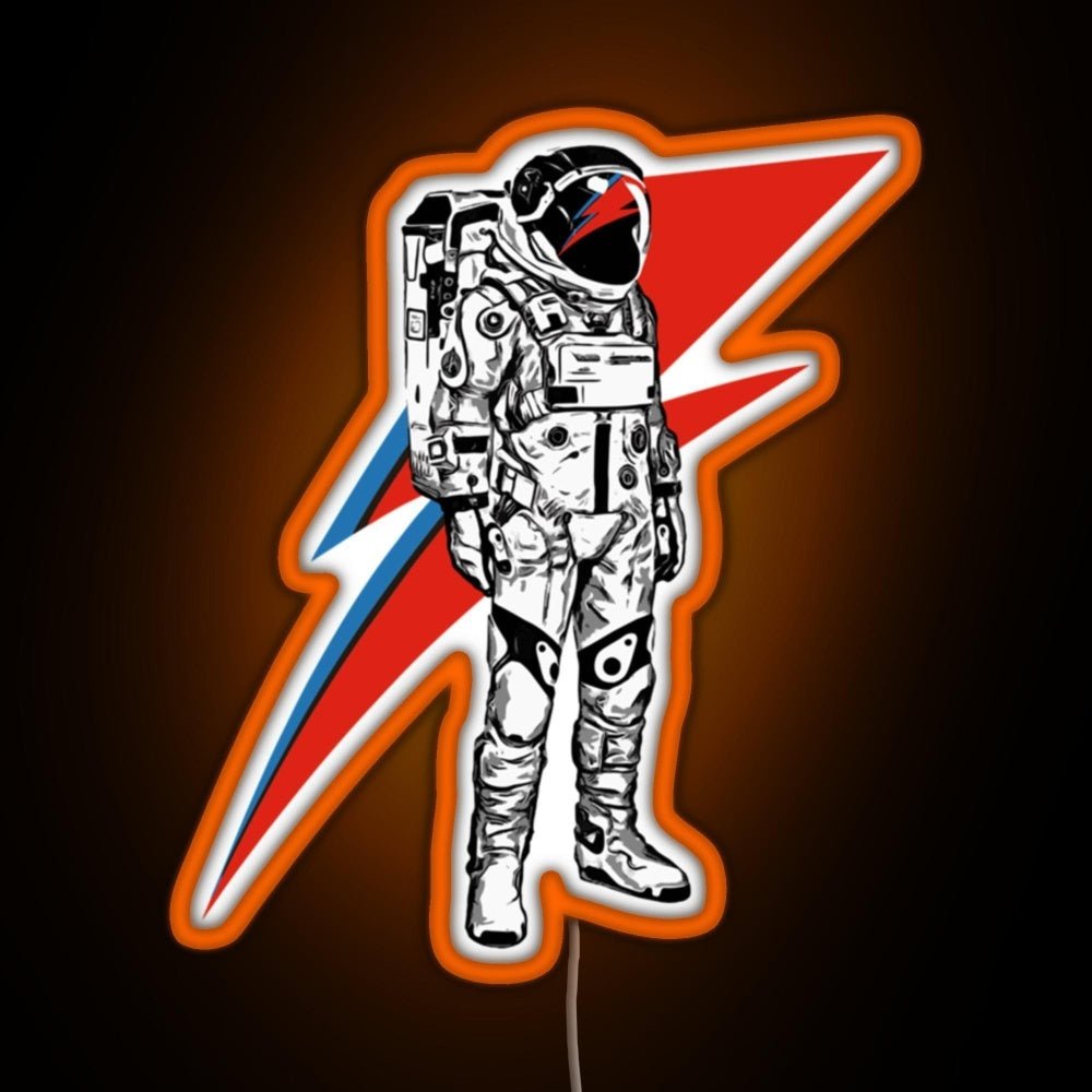 Classic David Theres A Atarman Gift Rgb Led Neon Sign Pop Wall Art - Shineneon