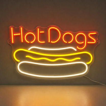 Classic Hot Dogs Neon Sign LED Neon Sign main product image