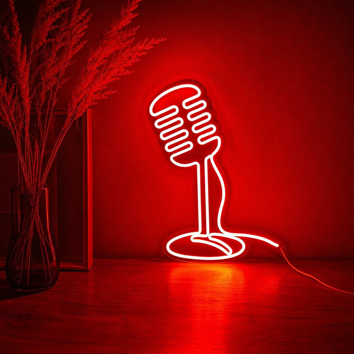Classic Microphone LED Neon Sign - Shineneon