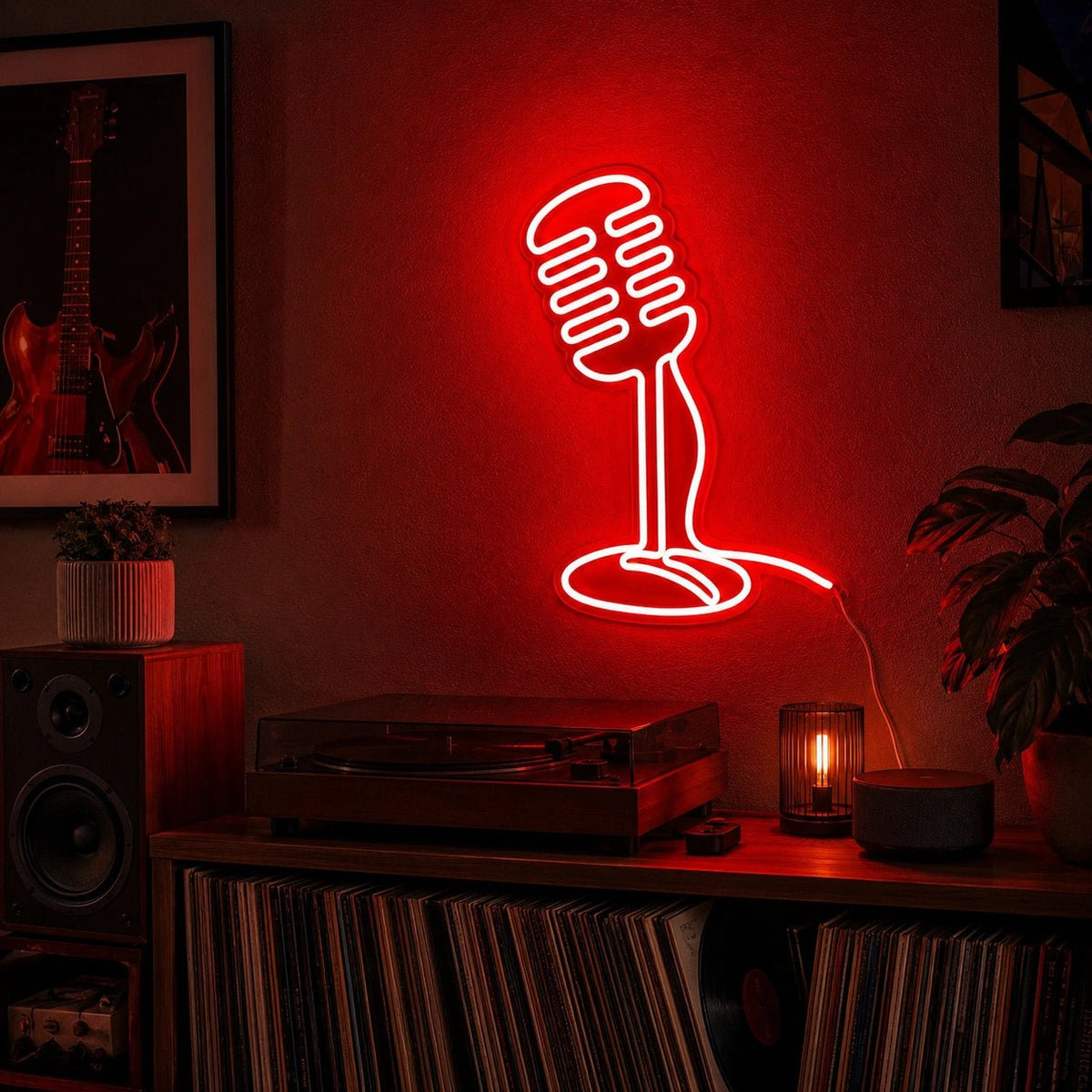 Classic Microphone LED Neon Sign - Shineneon