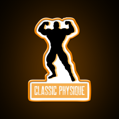 Classic Physique Essential Gym Fitness Led Neon Sign Rgb Color