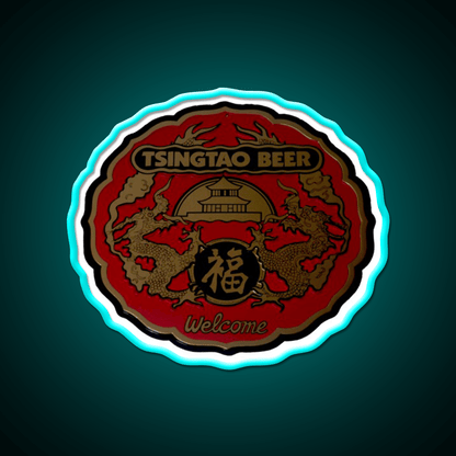 Classic Tsingtao Beer Sign Led Neon Sign Chinese Food Rgb Color - Shineneon
