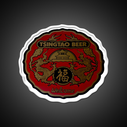Classic Tsingtao Beer Sign Led Neon Sign Chinese Food Rgb Color