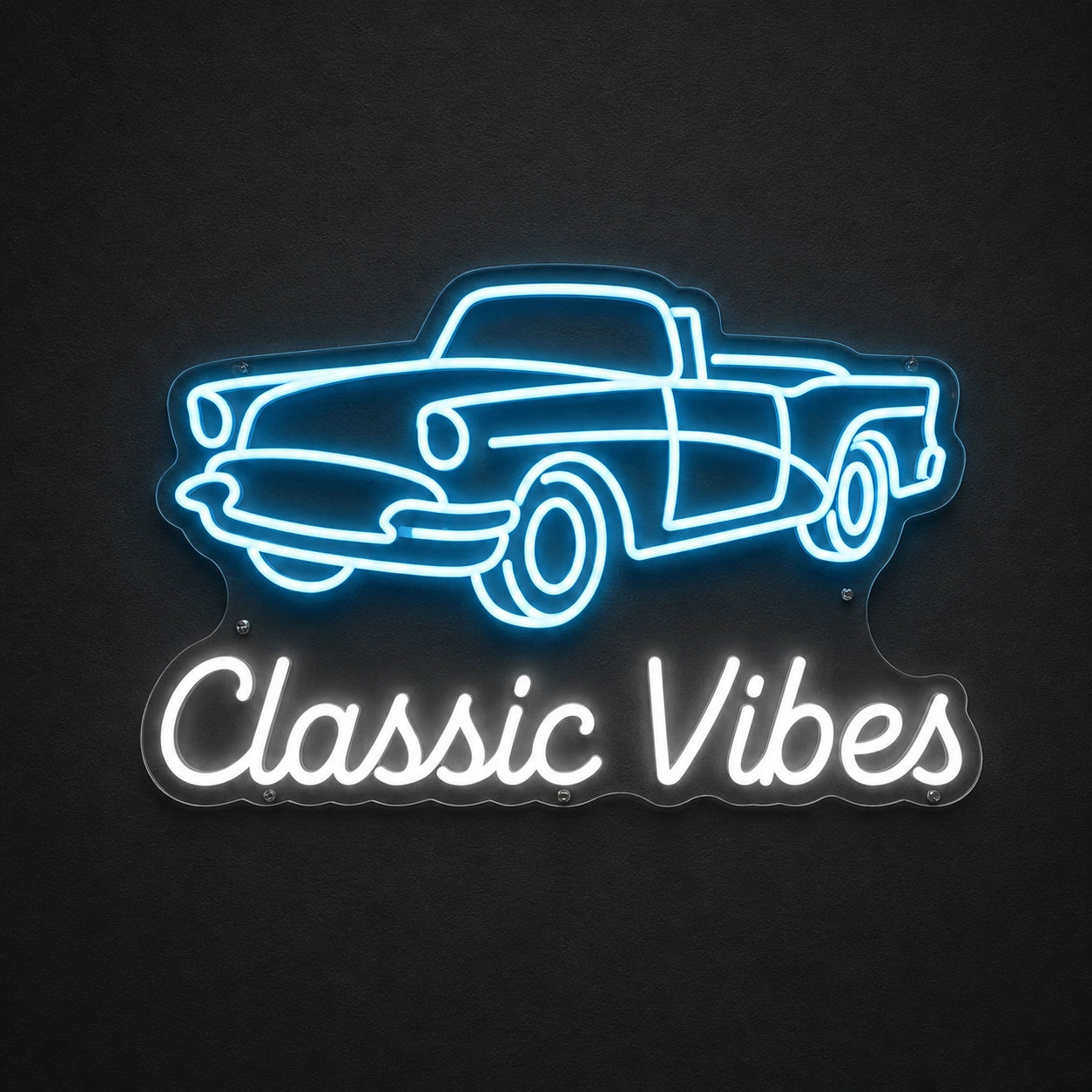 Classic Vibes Pickup Truck Vintage LED Neon Sign main product image