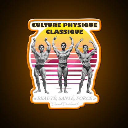 Classical Physical Culture Gym Fitness Led Neon Sign Rgb Color