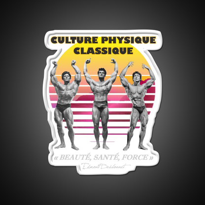 Classical Physical Culture Gym Fitness Led Neon Sign Rgb Color