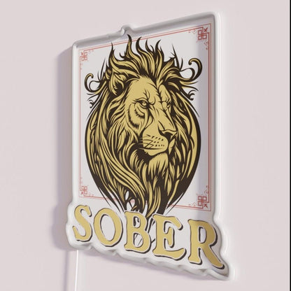 Clean And Sober Rgb Led Neon Sign - Shineneon