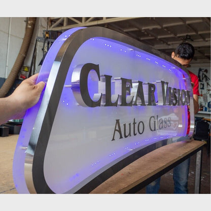 Clear Vision 3D Backlit Channel Letters Led Light Sign - Shineneon