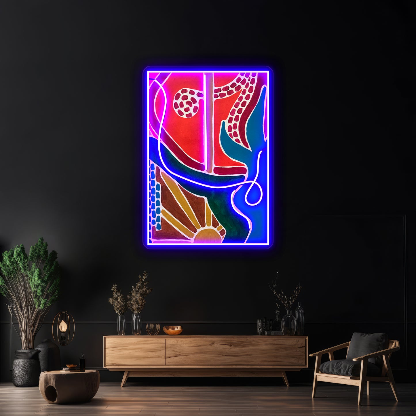 Cliffside Wall Artwork Neon Signs