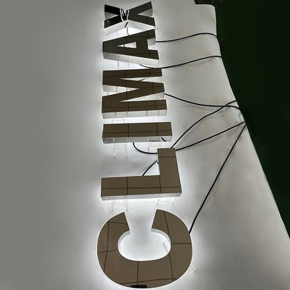 Climax 3D Backlit Channel Letters Led Light Sign - Shineneon
