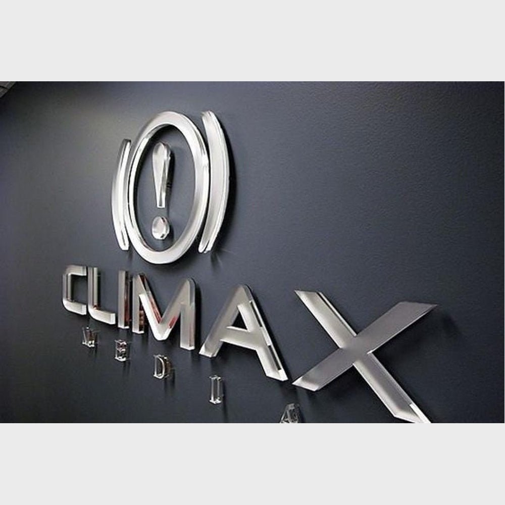 Climax Logo 3D Backlit Channel Letters Led Light Sign - Shineneon