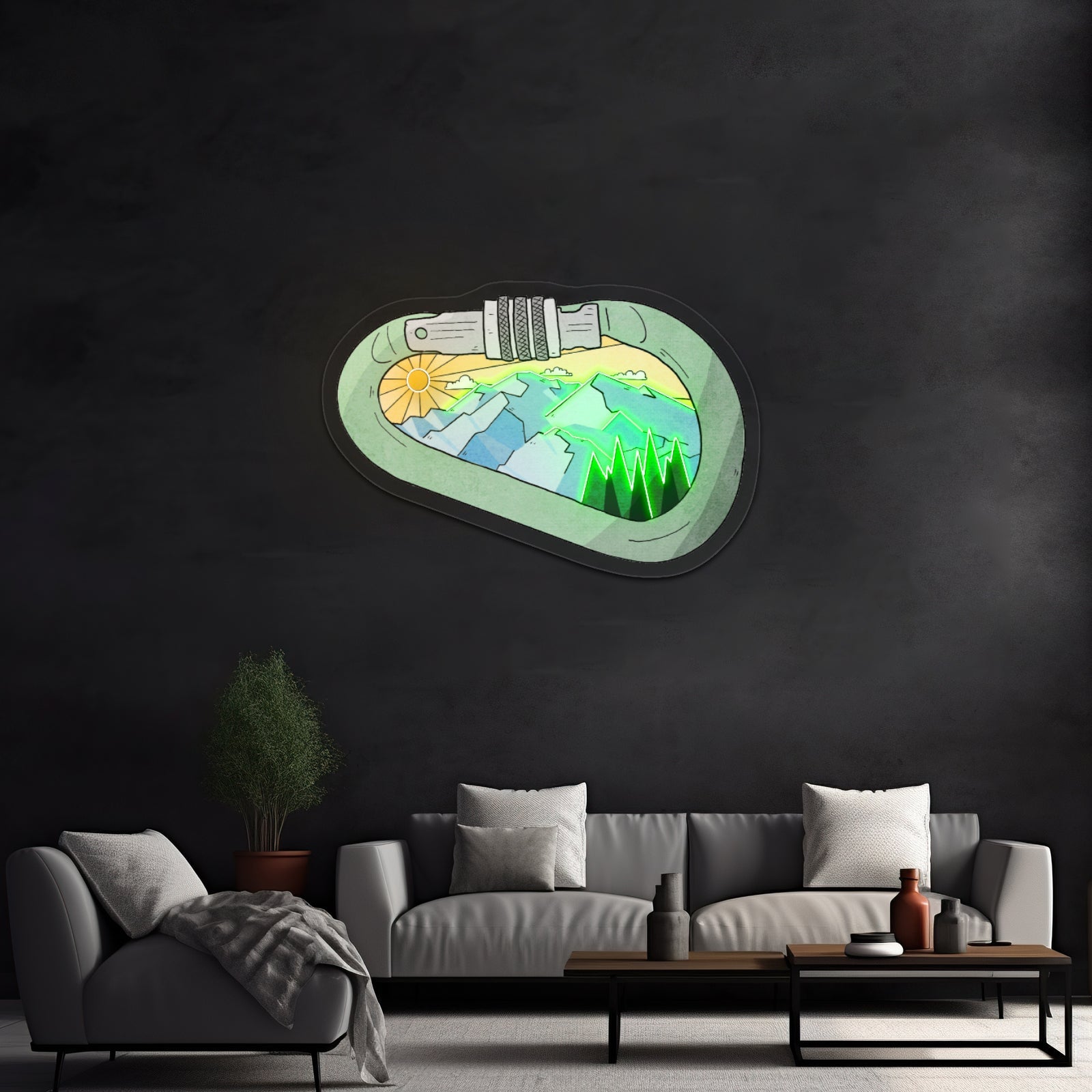 Climbing Clip Neon Signs For Wall Art - Shineneon