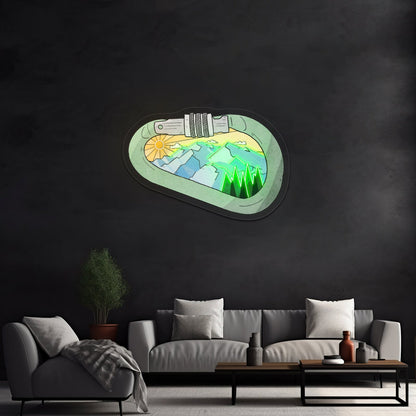 Climbing Clip Neon Signs For Wall Art - Shineneon
