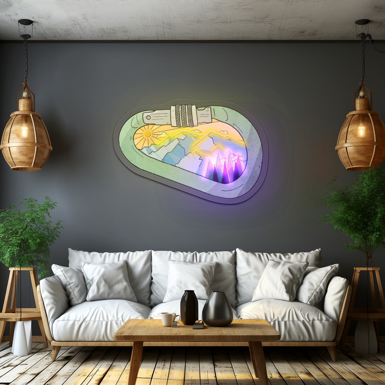Climbing Clip Neon Signs For Wall Art - Shineneon