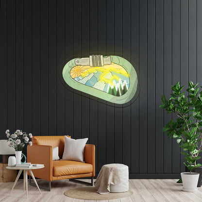 Climbing Clip Neon Signs For Wall Art - Shineneon