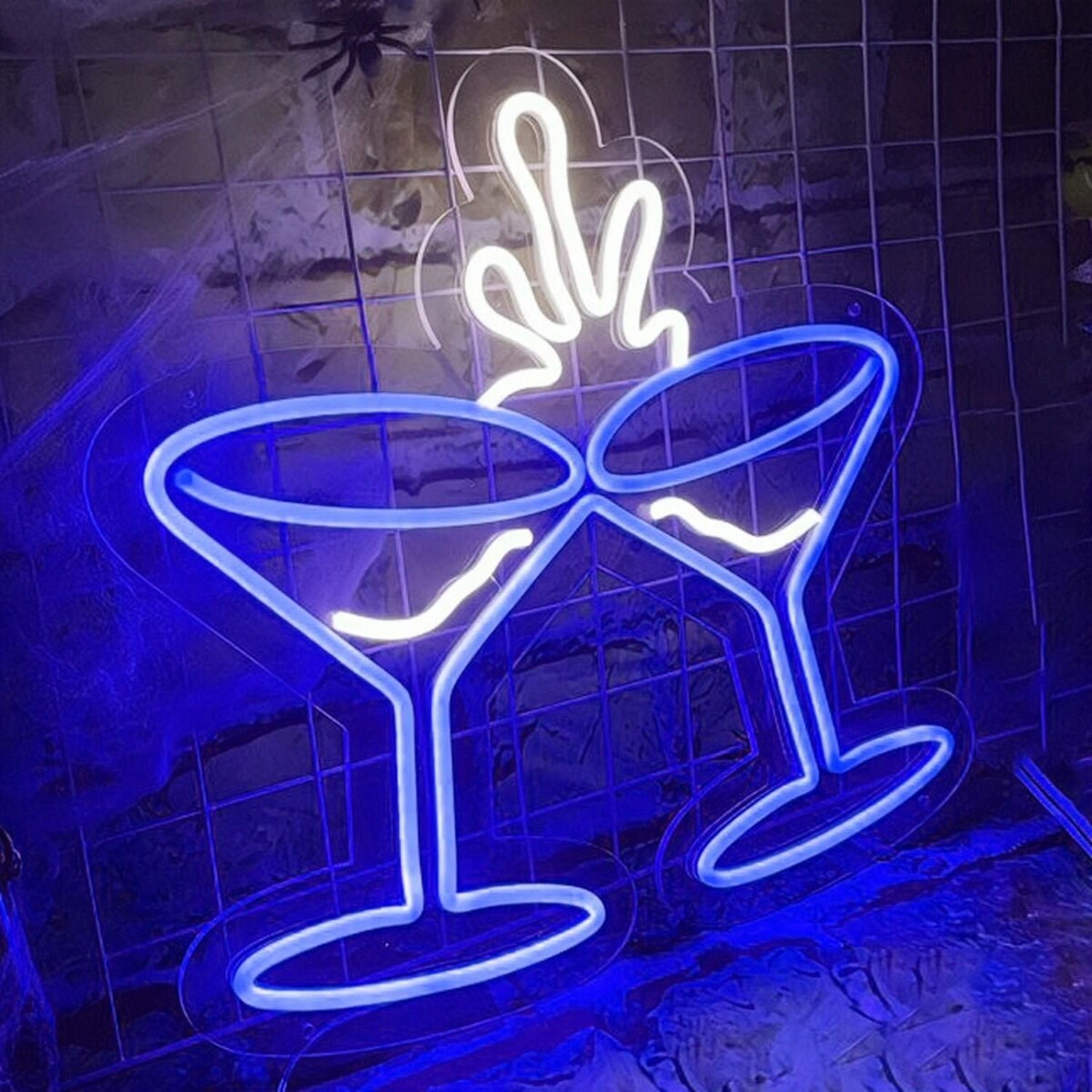 Clinking Wine Glasses Neon Light | Shineneon