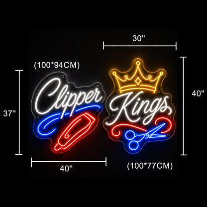 Clipper Kings Custom Led Neon Sign - Shineneon