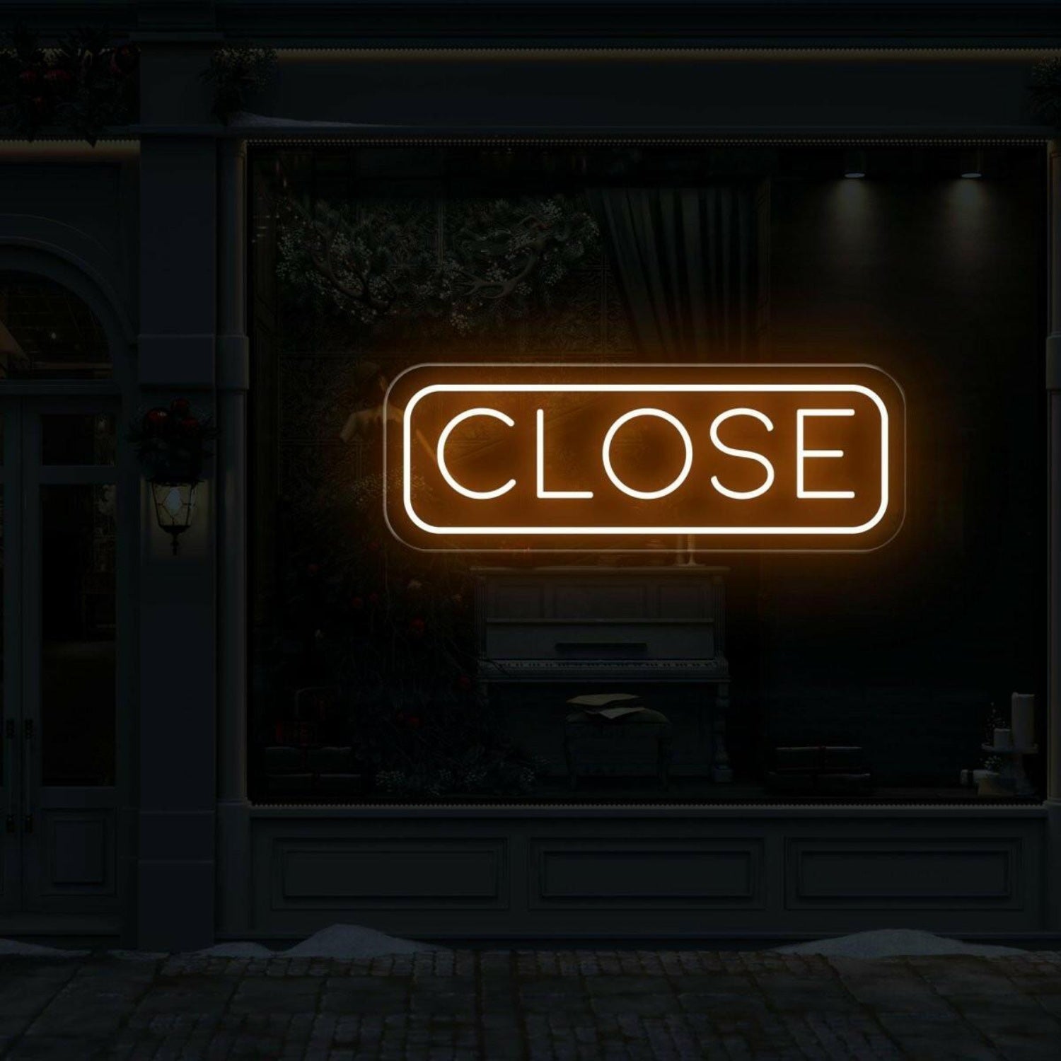 Close Red Led Neon Sign For Business Storefront Closure Notification | Shineneon