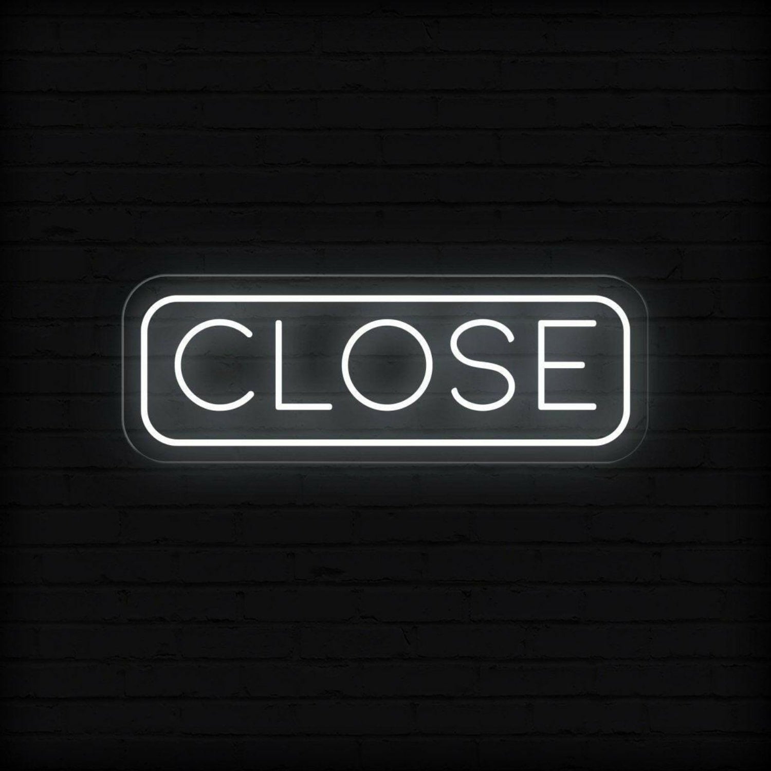 Close Red Led Neon Sign For Business Storefront Closure Notification | Shineneon