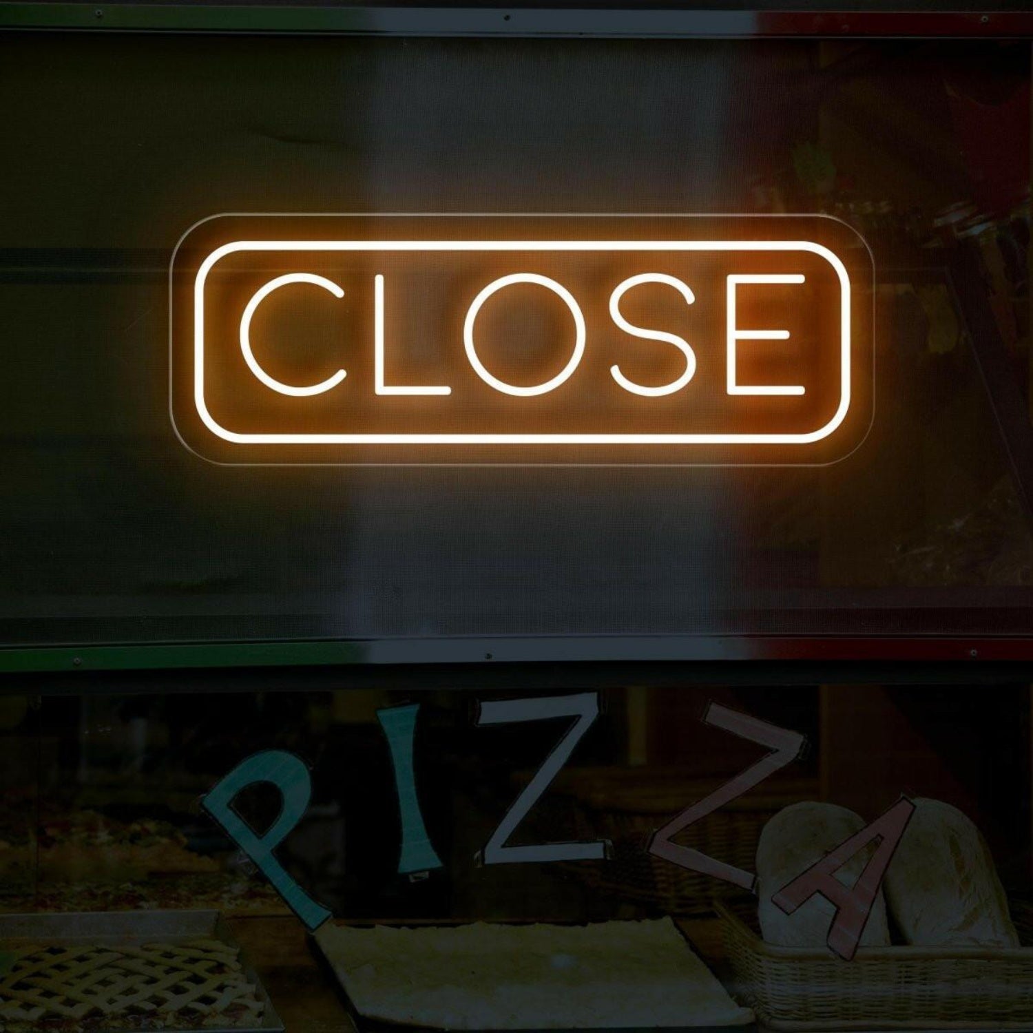 Close Red Led Neon Sign For Business Storefront Closure Notification | Shineneon