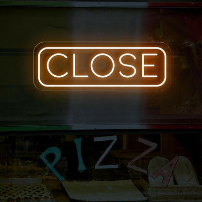 Close Red Led Neon Sign For Business Storefront Closure Notification | Shineneon