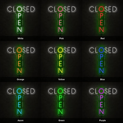 Closed Open Arrow LED Neon Sign - Shineneon