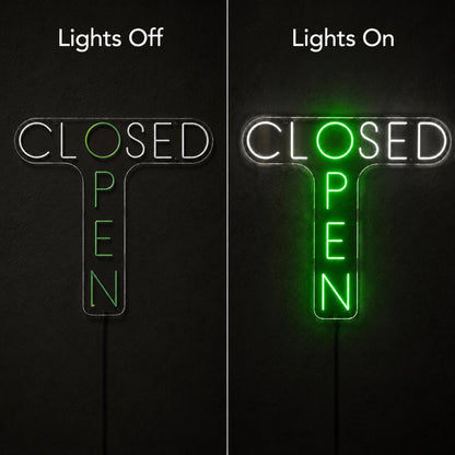 Closed Open Arrow LED Neon Sign - Shineneon