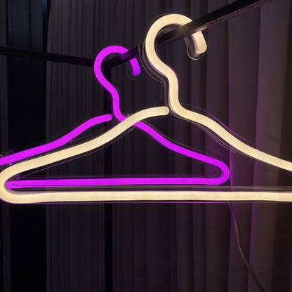 Clothes Hanger Pack Of 4 Led Neon Sign - Shineneon