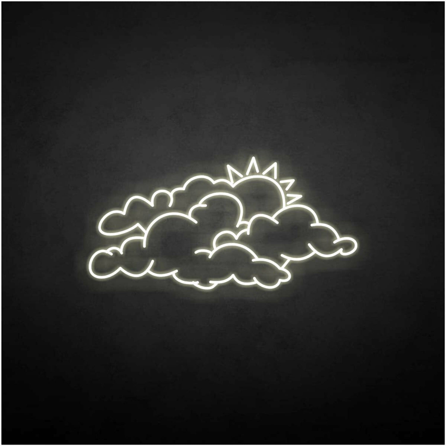 Cloud And Sun Led Neon Sign - Shineneon
