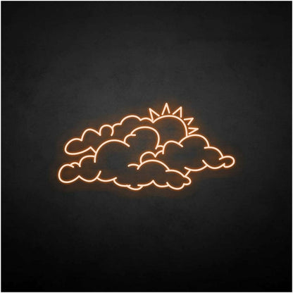 Cloud And Sun Led Neon Sign - Shineneon
