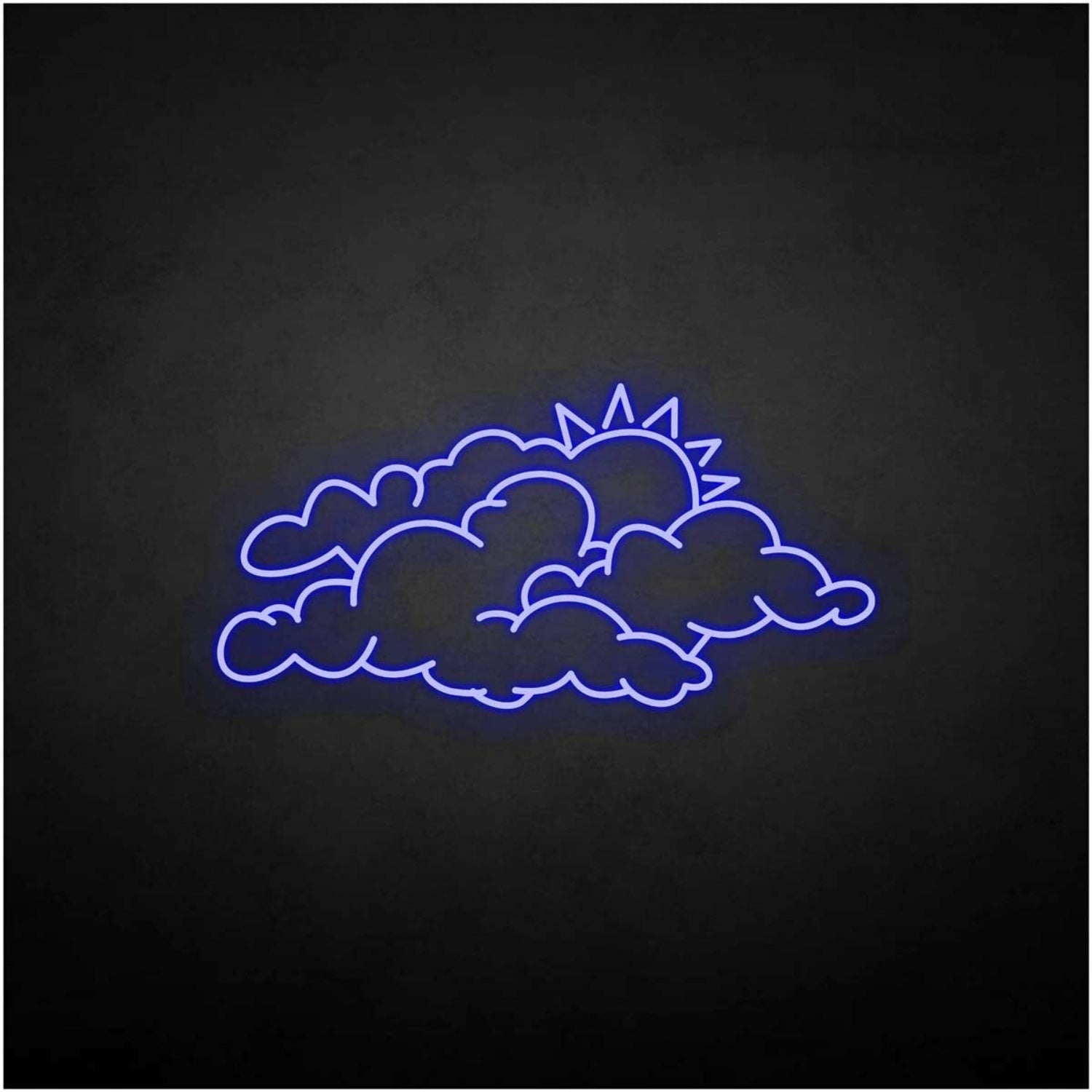 Cloud And Sun Led Neon Sign - Shineneon