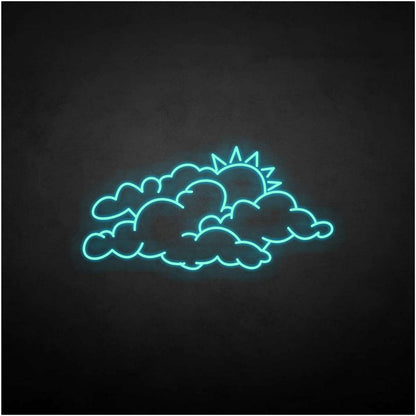 Cloud And Sun Led Neon Sign - Shineneon