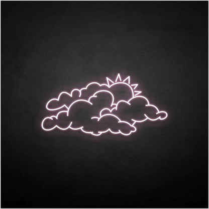 Cloud And Sun Led Neon Sign - Shineneon