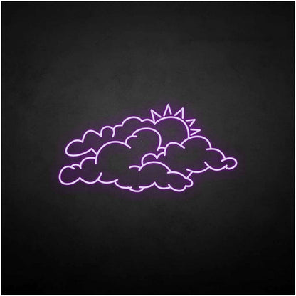 Cloud And Sun Led Neon Sign - Shineneon