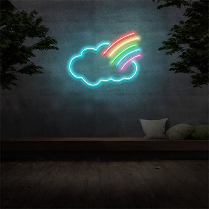 Cloud Rainbow Led Neon Sign For Home Decor - Shineneon