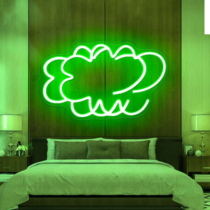 Cloud Twins Cute Neon Signs For Kids Bedroom - Shineneon
